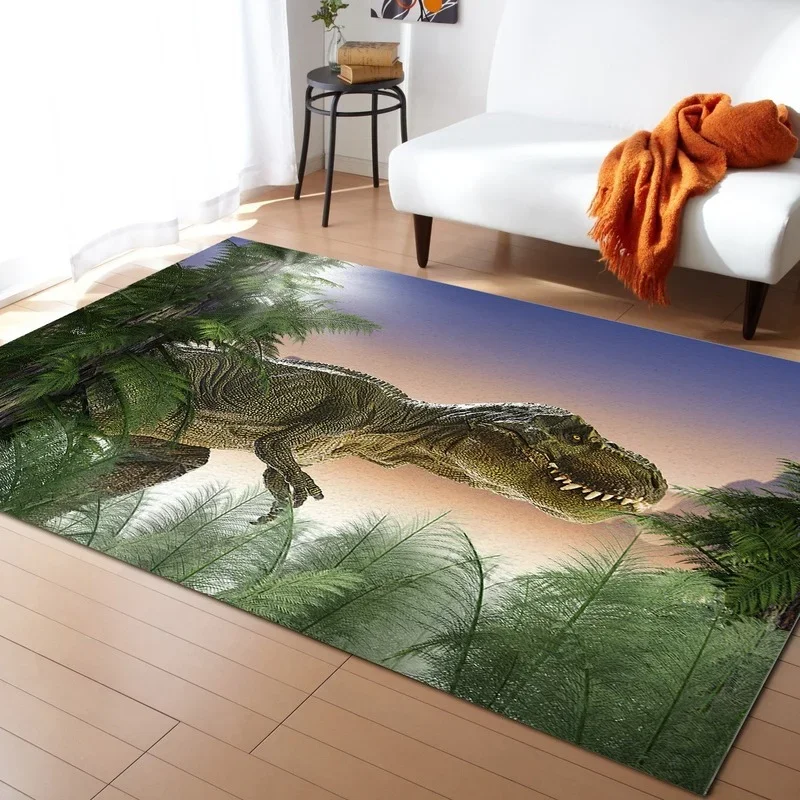 Children\'s Crawling Mat Cartoon Dinosaur Rug Living Room Decor Bathroom Mats and Floor Mats Area Rugs Corridor Rugs Moda