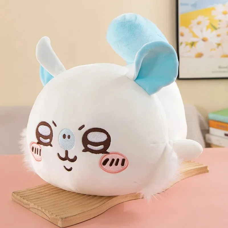 Heiße Plüschpuppe Hachiware Usagi Momonga Kawaii Anime Weiches Kissen Spielzeug 30CM Süßer Hase Katze Hamster Geschenk für Kinder Mädchen