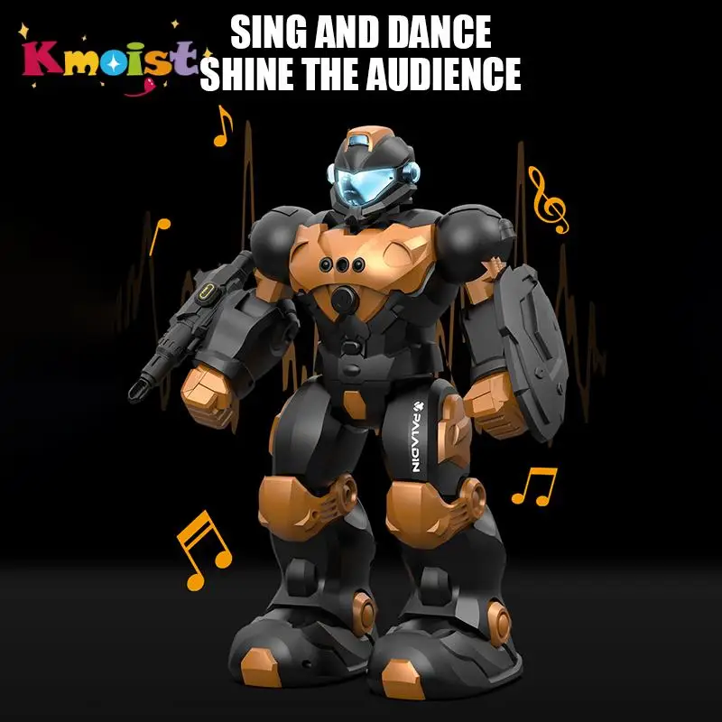 

2.4G Rc Smart Intelligent Voice Robot Programming Dialogue Robotic Toys with Led Light Singing and Dancing Electric Model Toys