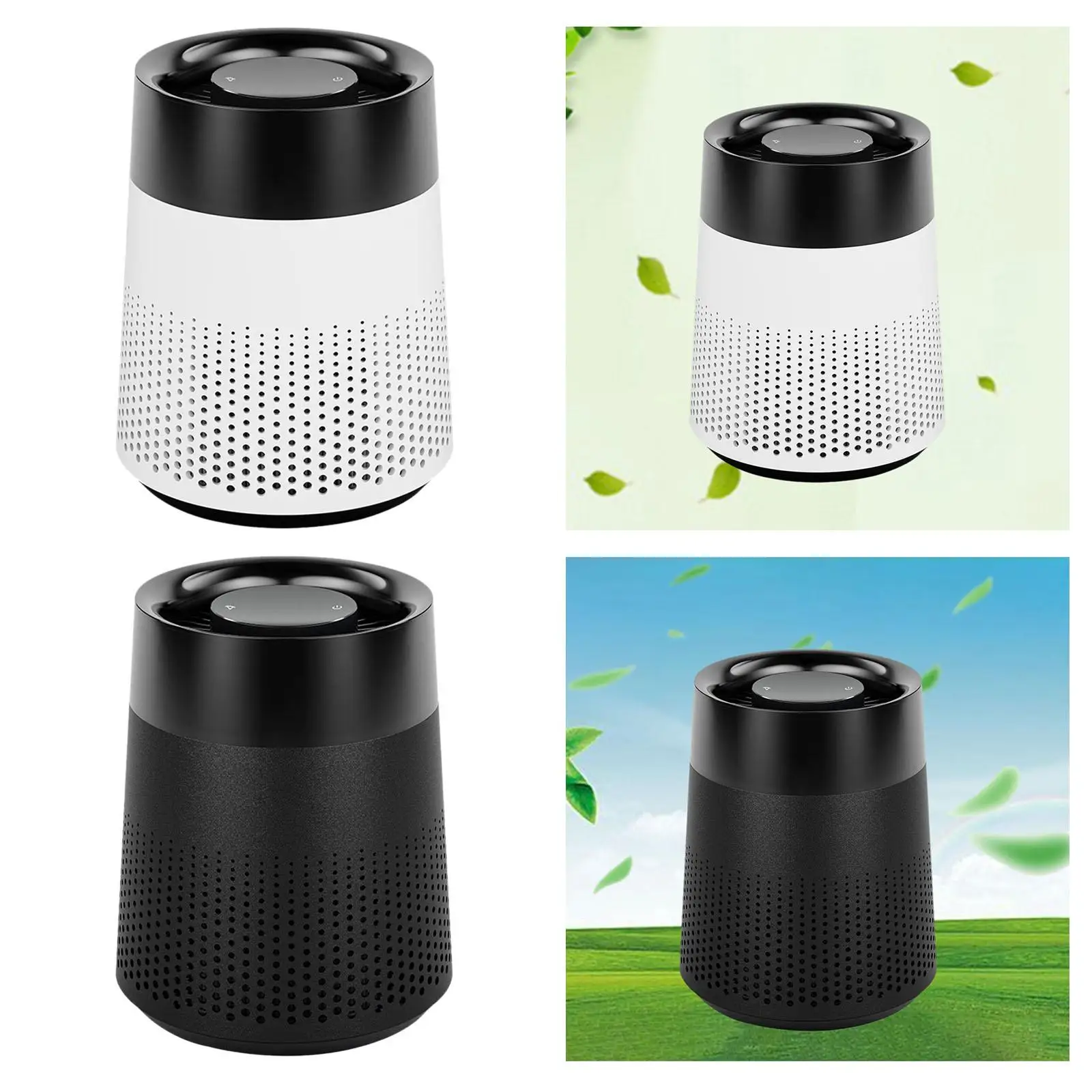 

Small Air Purifier Mute Smart Air Quality Monitor for Nursery Small Room Car