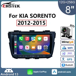 CHSTEK Car Radio player For Kia Sorento 2012- 2015 Android 13 Carplay Multimedia Navigation GPS Automotiva Bluetooth Auto Stereo