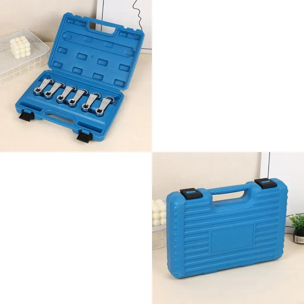 

Lightweight Car Repair Tool Wrench For Caster Cambers Adjustment Durability Steel Construction And Portable Storage Box