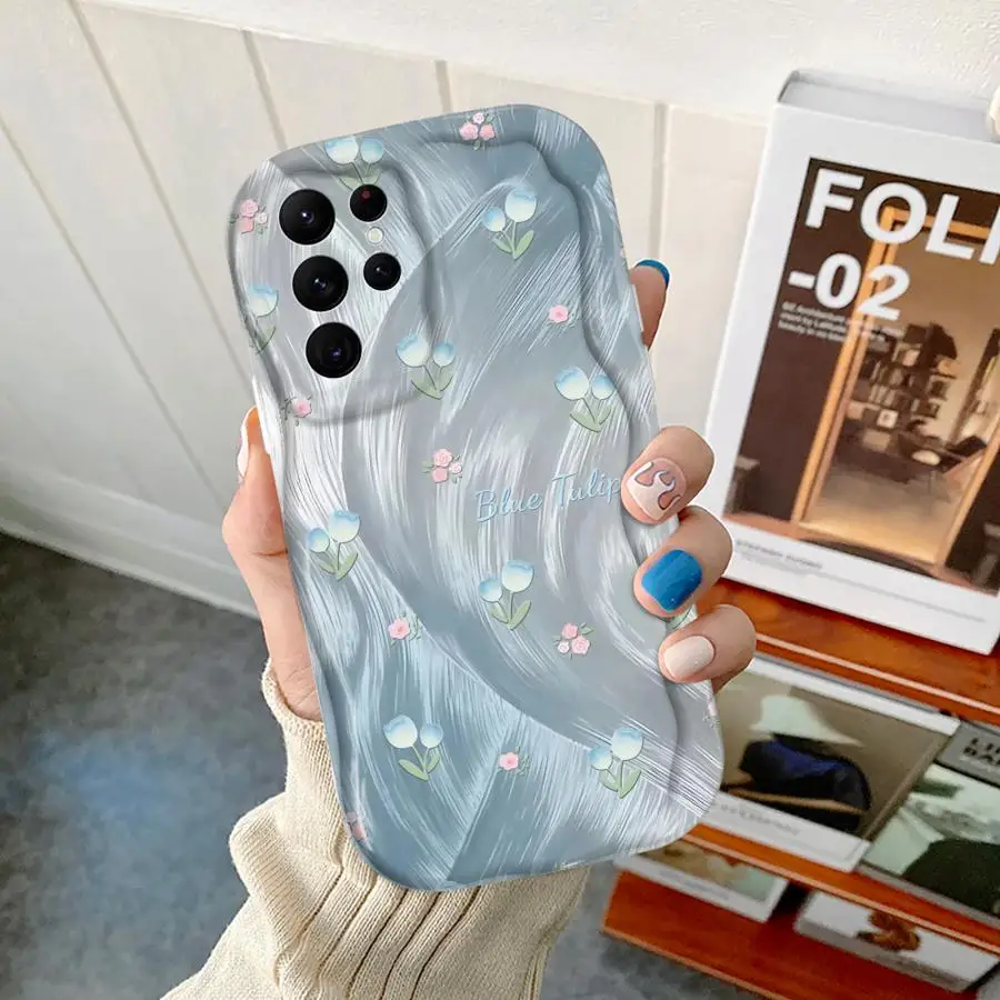 حافظة لهاتف سامسونج جالاكسي S20 FE S21 S22 FE Plus Ultra S23 S24 S25 Plus حافظة فوندا فائقة النعومة