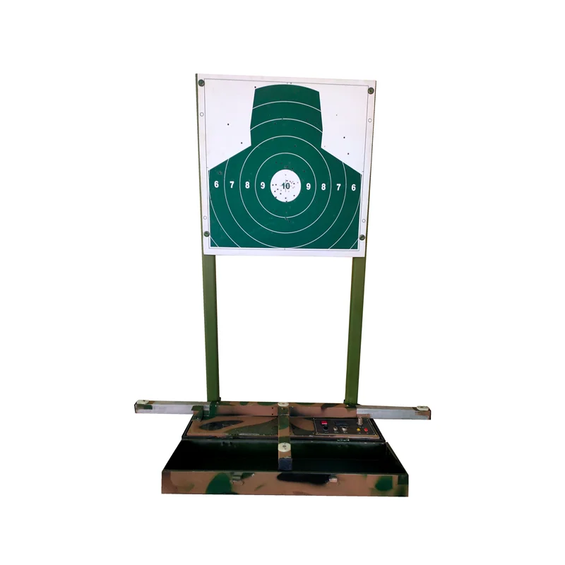 Tactical Shooting Range Equipment Steel Portable Folding Static Target Shooting Target System