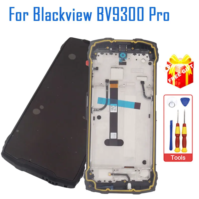 New Original Blackview BV9300 Pro Lcd Display+Touch Screen Digitizer Assembly With Frame For Blackview BV9300 Pro Smart Phone