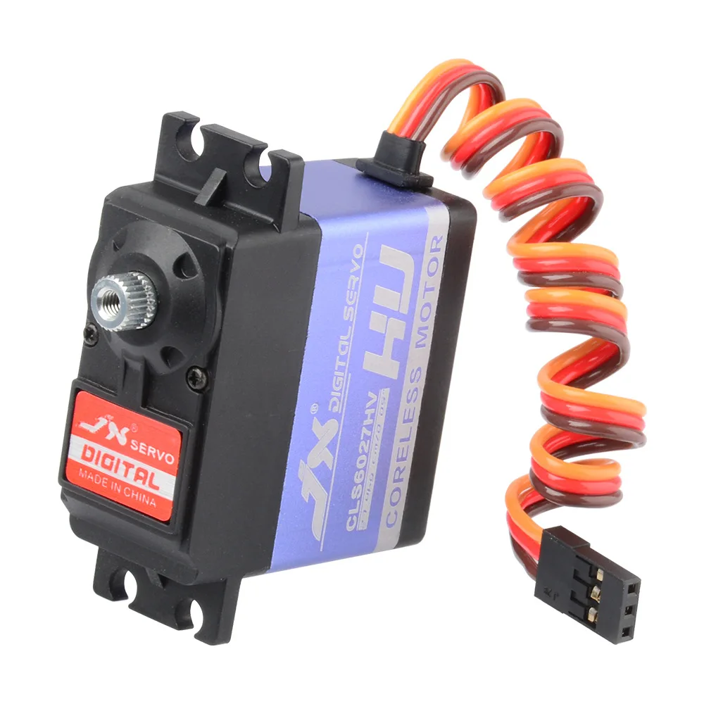 JX Ecoboost Servo CLS6027HV 27kg 8.4V HV Large Torque Metal Gear Standard Digital Coreless Servo For Car Clamber Airplane Robot