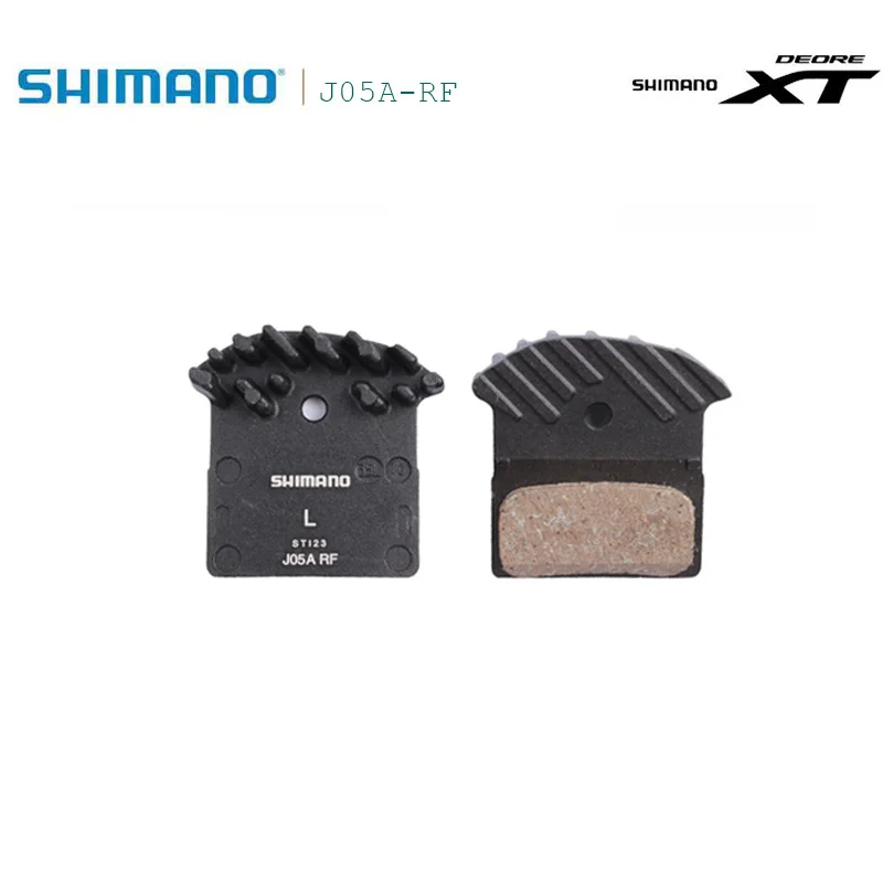 Genuine Shimano XT SLX J05A-RF G05S-RX Alloy Backed Resin Disc Brake Pads W/O Spring MTB Deore BR-M9000/M8100