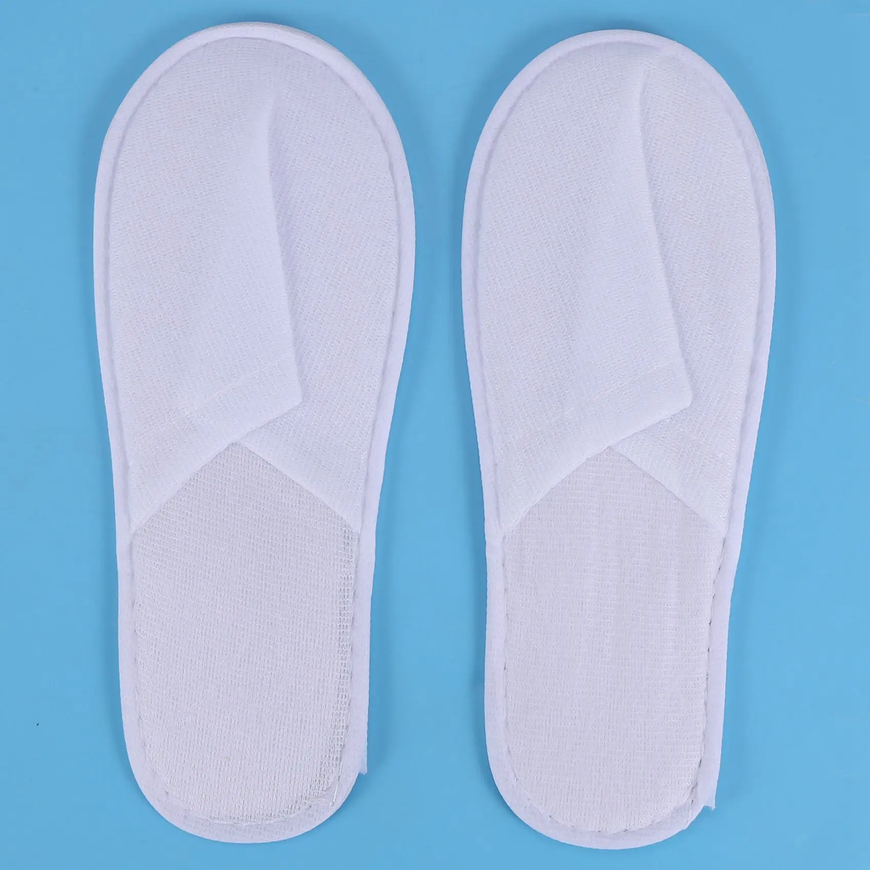 Disposable Slippers,48 Pairs Closed Toe Disposable Slippers Fit Size for Men and Women for Hotel, Spa Guest Used(White)