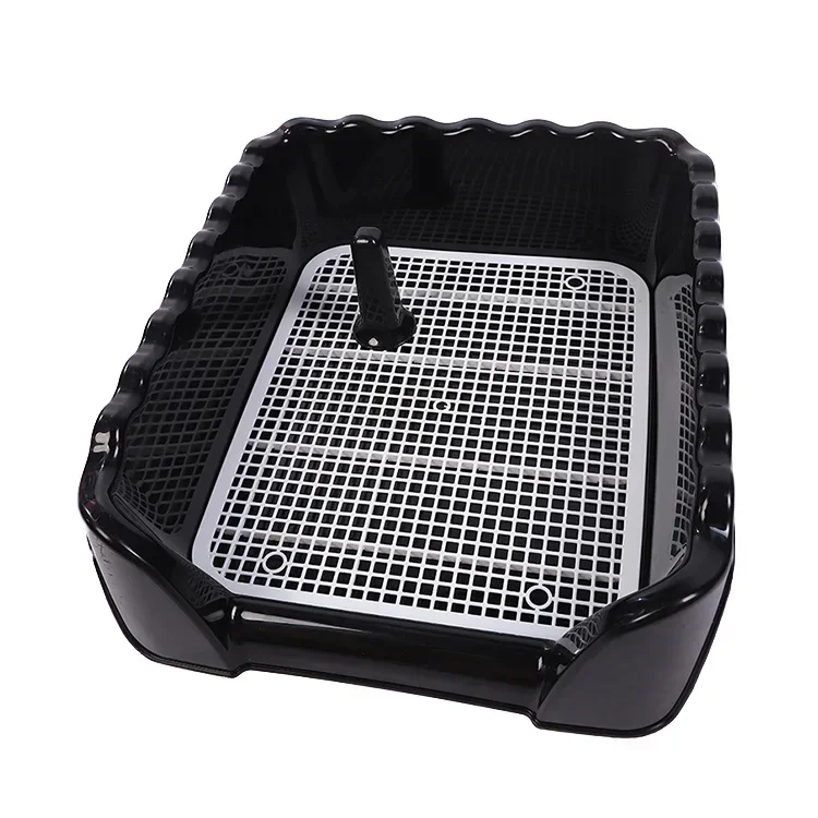 New Style Colorful Wave Fence Custom Dog Puppy pee padsToilet Indoor Pet Potty Pet Potty Tray