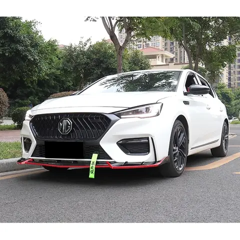 Front Skirts for Morris Garages 6 Splitter Car Body Kit MG6 PRO 2020 To 2023 Bumper Lip Spoiler Accessories Transform Style 8 best sales mg6 body kit - №2