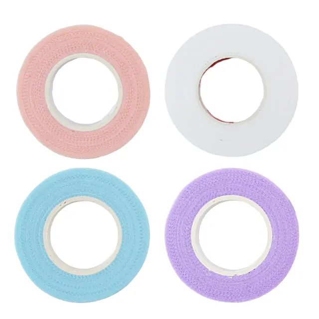 Nieuwe ademende, gemakkelijk te scheuren medische tape/wit zijdepapier onder patches wimperverlenging levering wimperverlengingstape