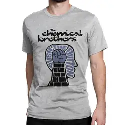 Camiseta de The Chemical Brothers para hombre, camisa con botón pulsador