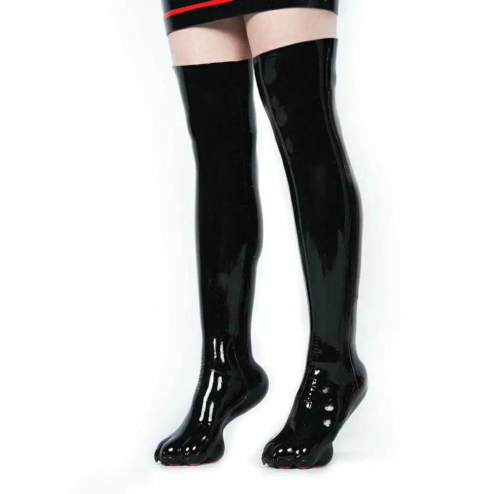 

Feturax Silicone Thigh-high Standable Cat Paws for Cosplay Costumes Furry Play for Halloween Party Claw Multiple Colors