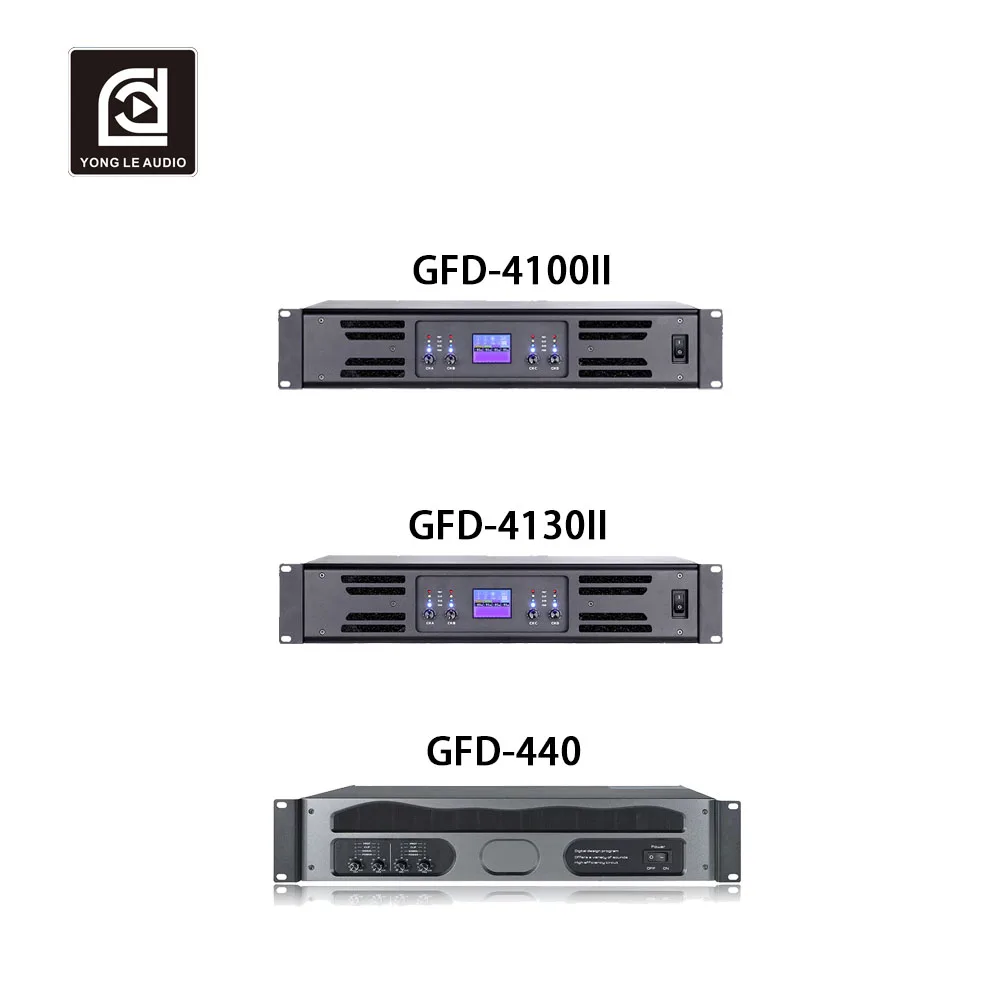 

Professional Audio Speaker Management System DSP Digital Audio Processor 8/4 Ohm Metal Shell 1300W Surround Sound