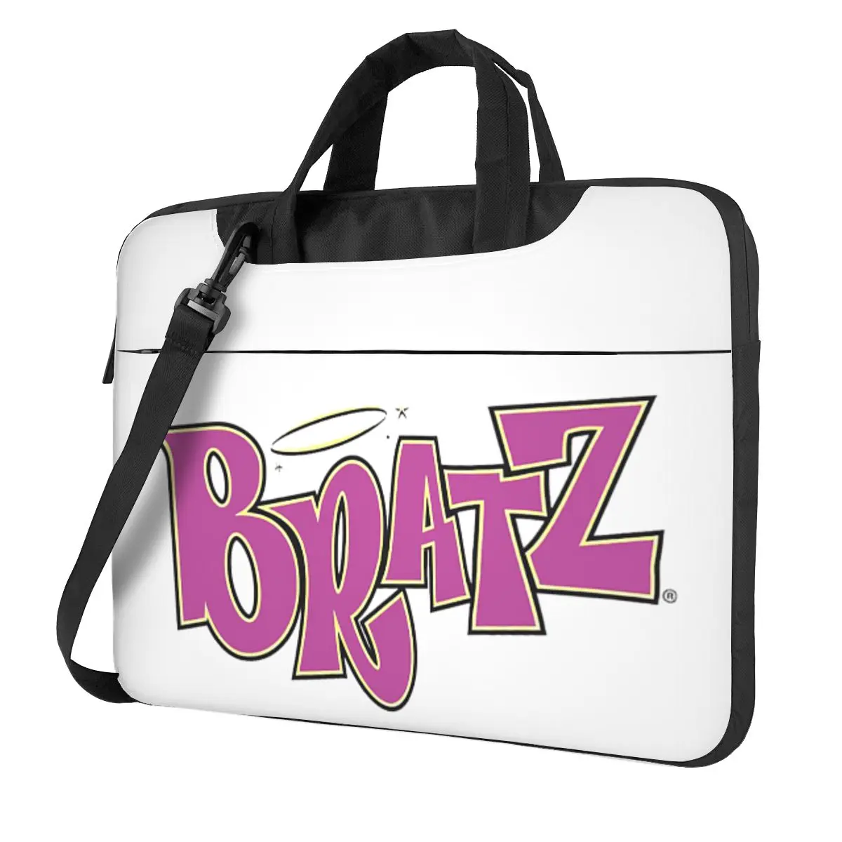 

Bratz Logo Crossbody Laptop Bag Case Computer Bag 13 14 15.6 Inch Notebook Pouch for Macbook Pro Lenovo