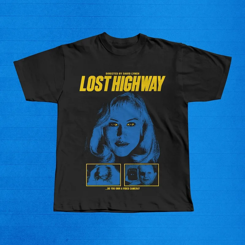 Lost Highway Movie T-Shirt - David Lynch Cult Film Tee