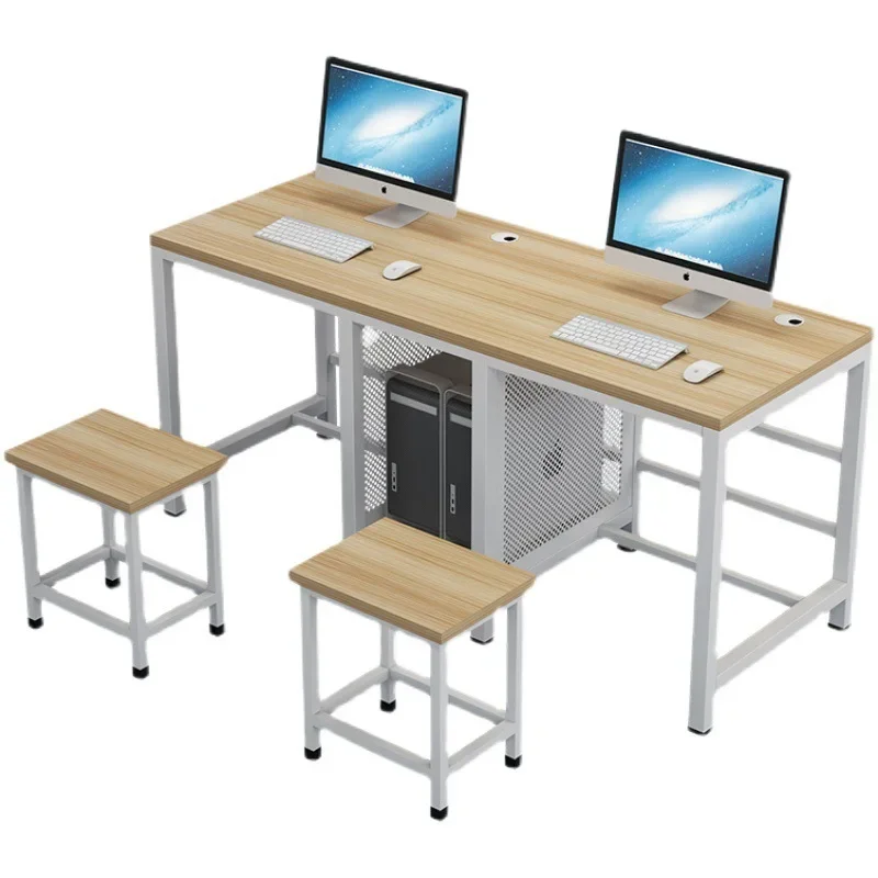

Computer desks in school computer rooms, computer desks in training courses