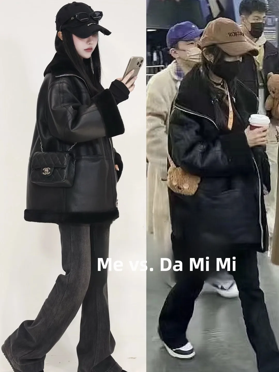 معطف شتوي جديد من فرو الخروف النقي، سترة جلدية دافئة وعصرية للنساء بطول متوسط، تصميم أنيق للشارع مع إغلاق بالسحاب