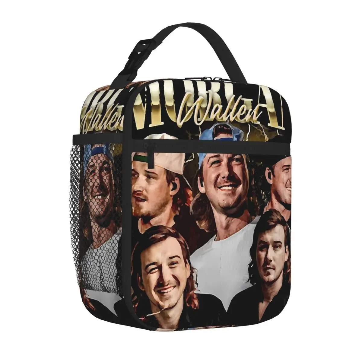 Bestselling Limited Morgan Wallen Vintage Denim Style Adult Lunch Bag Mini Travel Large Lunch Bag