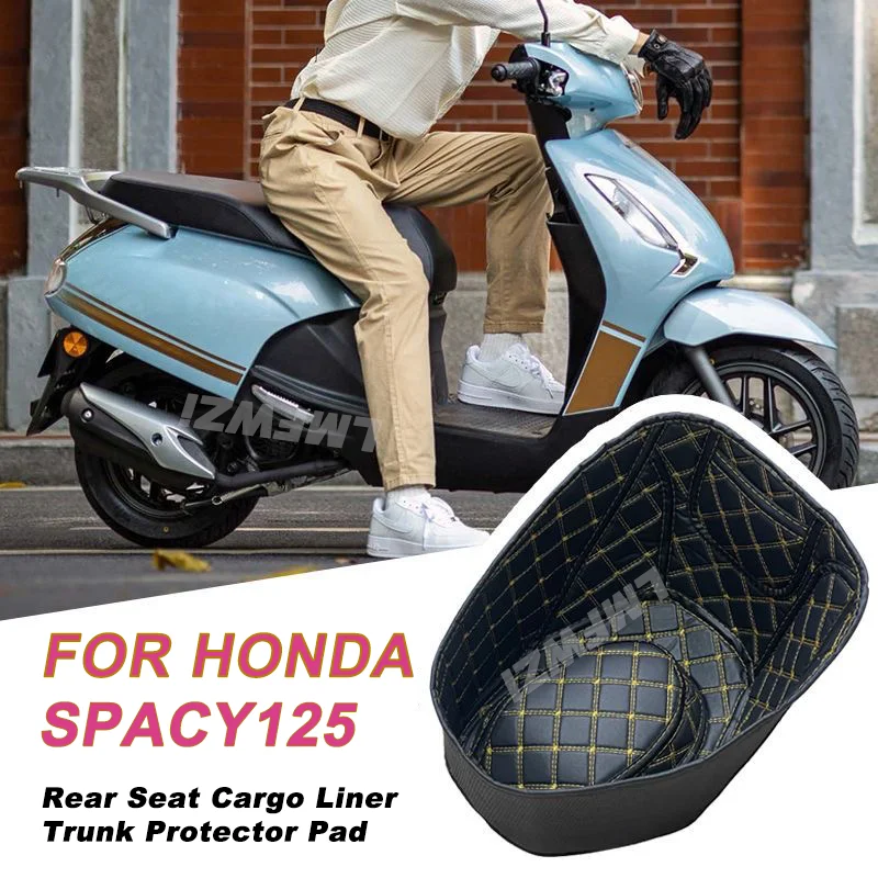 

For HONDA SPACY125 SPACY 125 Motorcycle Top Case Protector Storage Box Mat Accessories