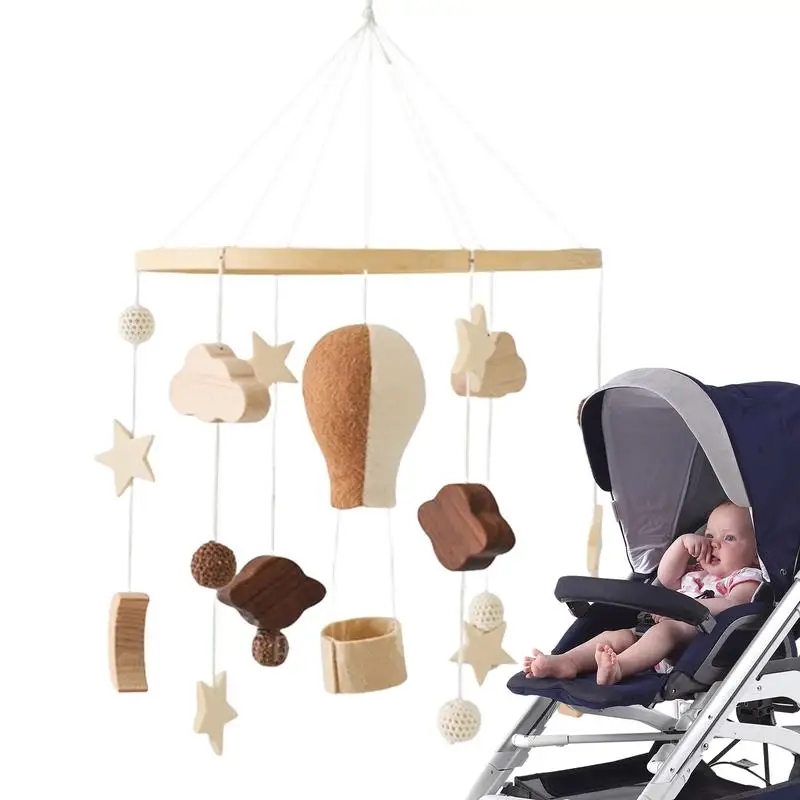 

Mobile For Bassinet Rotatable Newborn Sleeping Toy Wind Chime Bed Bell For 0-3 Years Old Kids Nursery Decor For Girls And Boys