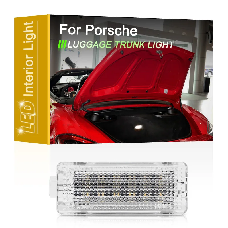 

LED Luggage Trunk Lamp For Porsche 911/Carrera Boxster/981 Cayman/981C 991/R/GT3/GT3/RS White Luggage Compartment Light Assembly