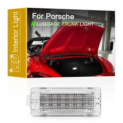 LED Luggage Trunk Lamp For Porsche 911/Carrera Boxster/981 Cayman/981C 991/R/GT3/GT3/RS White Luggage Compartment Light Assembly