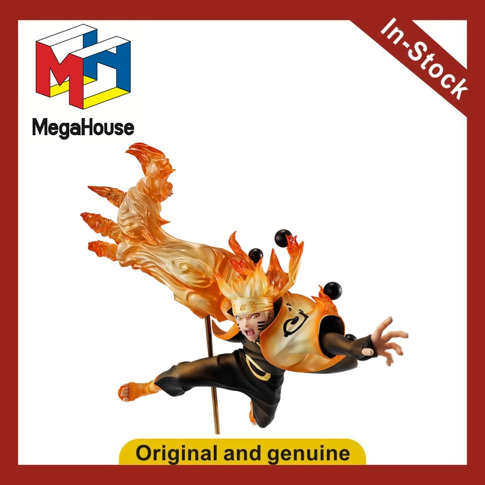 

【UA】 MegaHouse G.E.M. Naruto Shippuden Uzumaki Naruto Six Paths Sage Mode Figures Model Toys Gifts