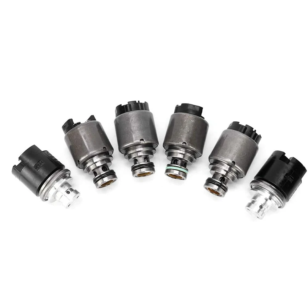 6PCS 4HP16 Transmission Solenoid Valve Kit ZF4HP16 For Chevrolet Epica Optra Orlando Buick For Daewoo For Suzuki 2003-2009