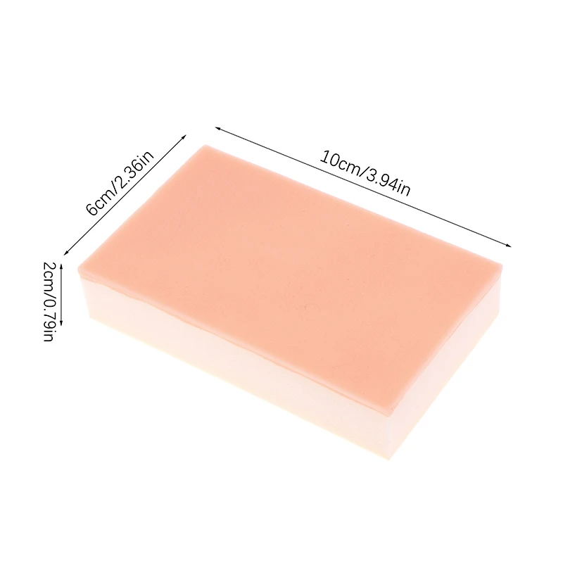 Suture Practice Padบาดแผลผิวเย็บรุ่นซิลิโคนReusableผ่าตัดเย็บKnottingซิลิโคนการสอนชุด