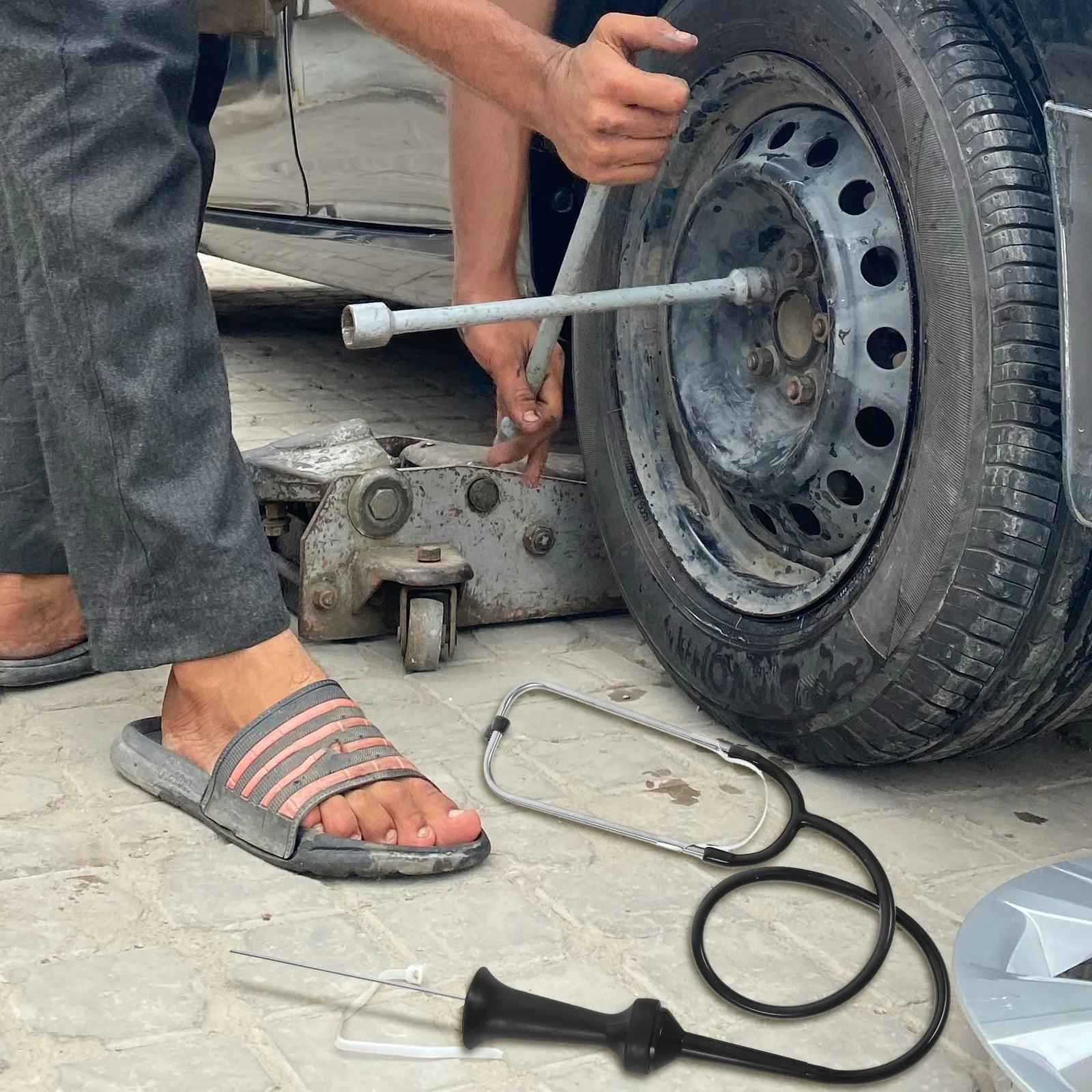 

Car Cylinder Stethoscope High Precision Detection Tool Auto Repair Maintenance Mechanic Diagnostic Equipment