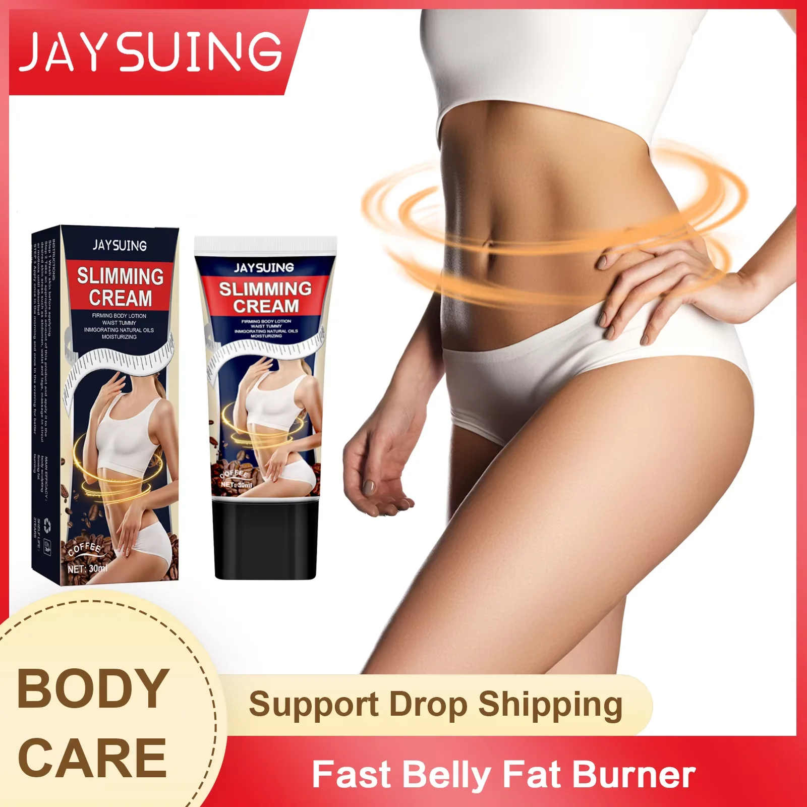 

Fast Belly Fat Bur-ner Sli-mming Firming Cellulite Reducing Lifting Tightening Arm Waist Leg W-eight Loss Body Sculpting Cream