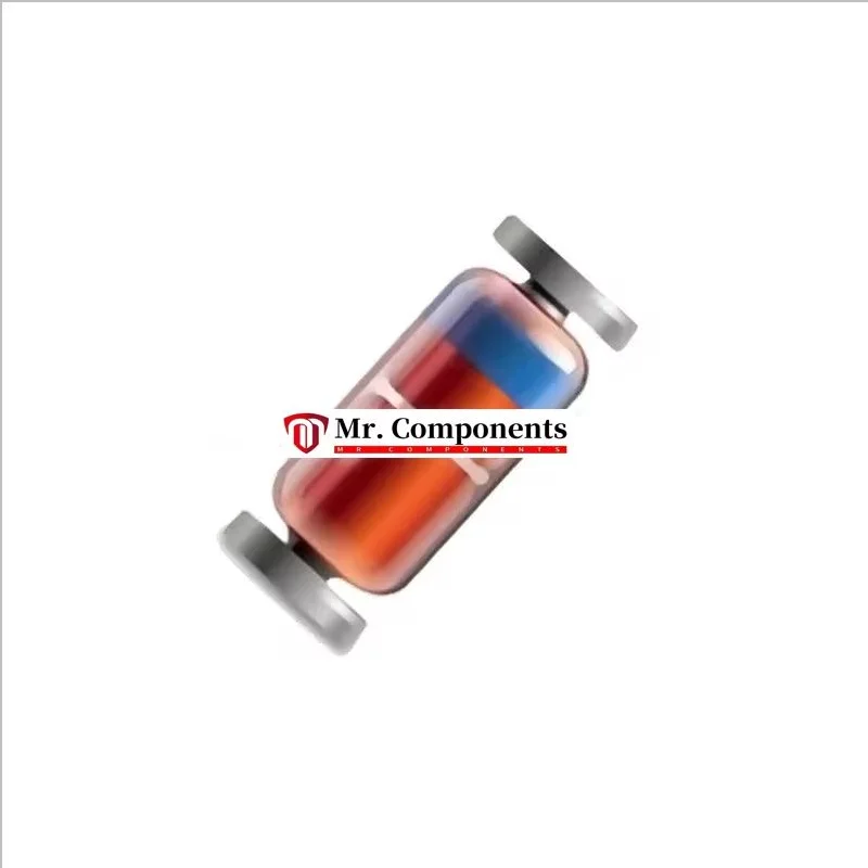 20PCS ZM4763A ZM4764A ZM4760A ZM4761A ZM4762A LL-411W Cylindrical glass voltage regulator diode In stock