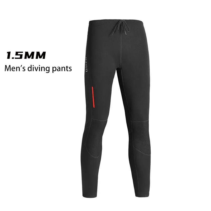 Men\'s 1.5mm Split Diving Suit Surfing Windproof Long Sleeve Jacket Neoprene Fishing Pants Professional Scuba Diving Clothes