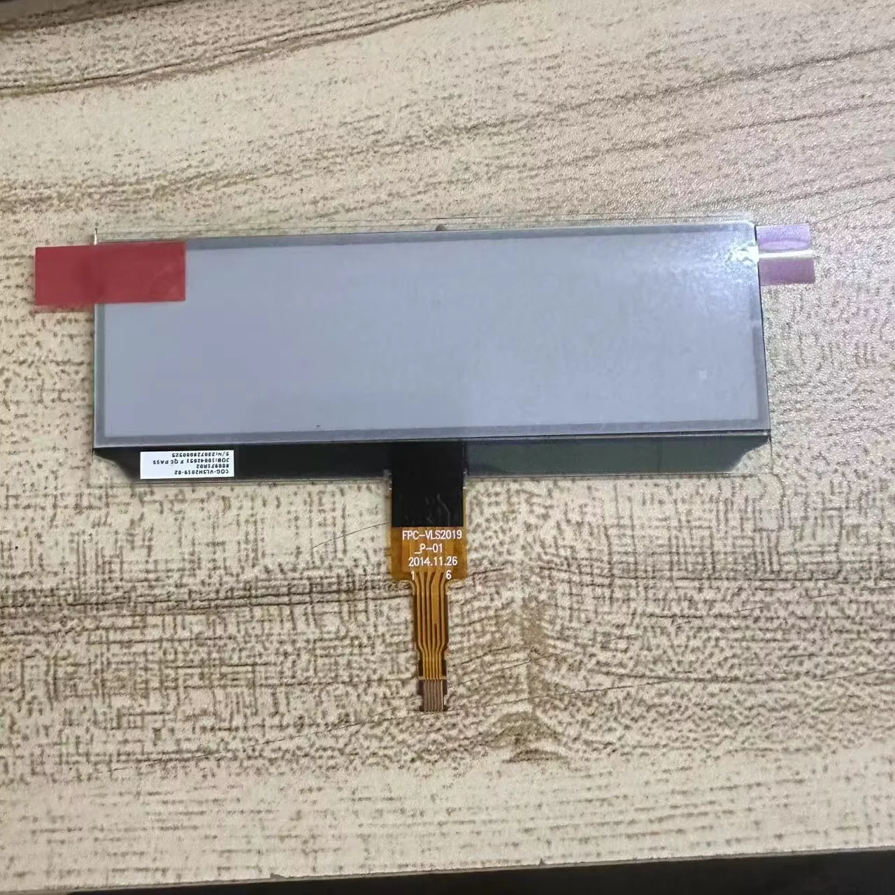 

LCD Display for Instrument Cluster COG-VLSH2019-02 FPC-VLS2019_P-01 REPLACEMENT