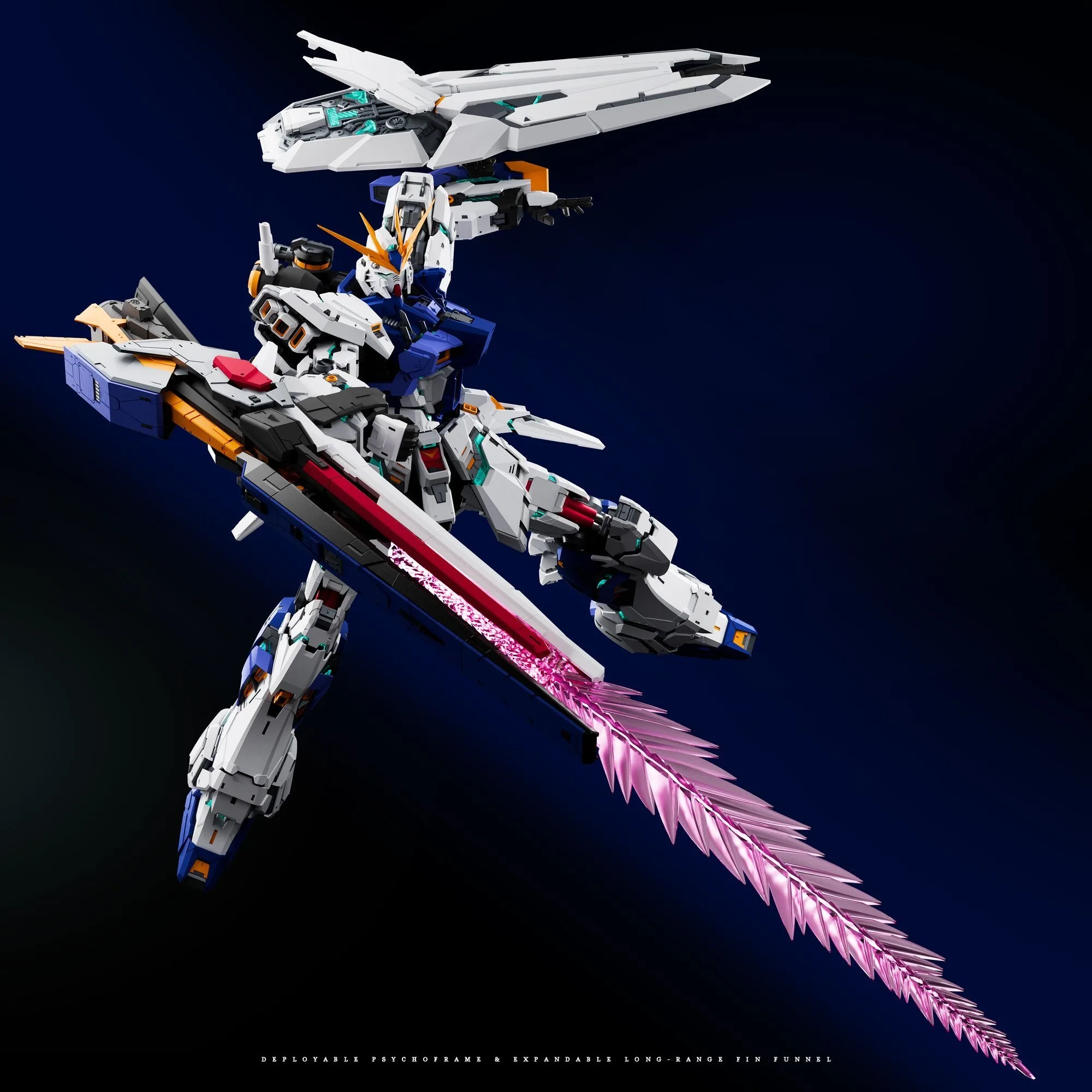 Dragon Tiger Model MG Fukuoka Nu Action Figure RX-93FF V Anime