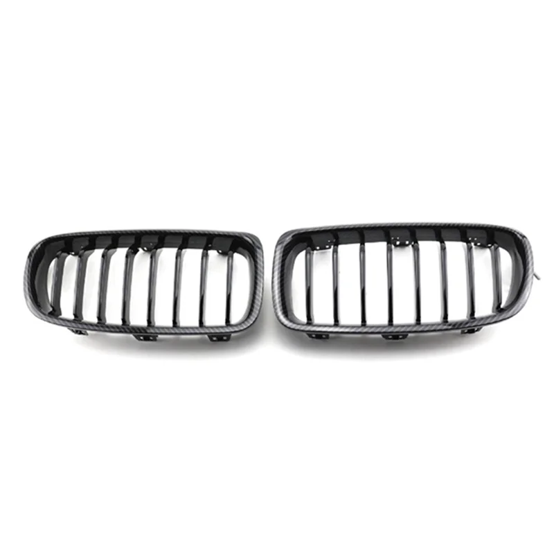 

Автомобильный глянцевый черный передний капот, сетчатые спортивные гоночные грили, детали для BMW 3 серии F30 F31 F35 F80 2012-2018