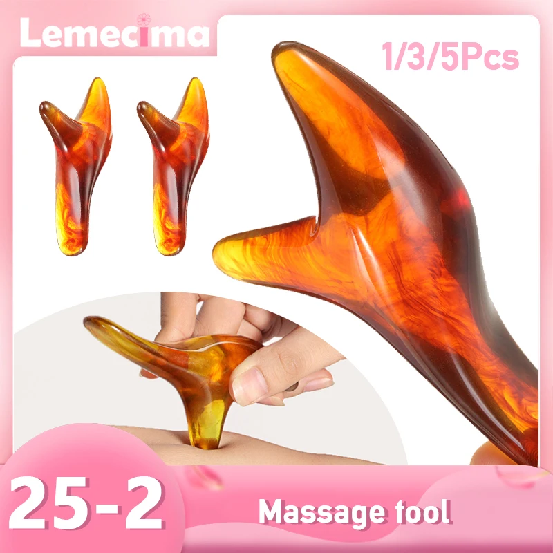 

Foot Massage GuaSha Scarping Tool Amber Resin Wax Triangle Feet Relaxing Acupuncture Shiatsu Foot Care Health Care Tool