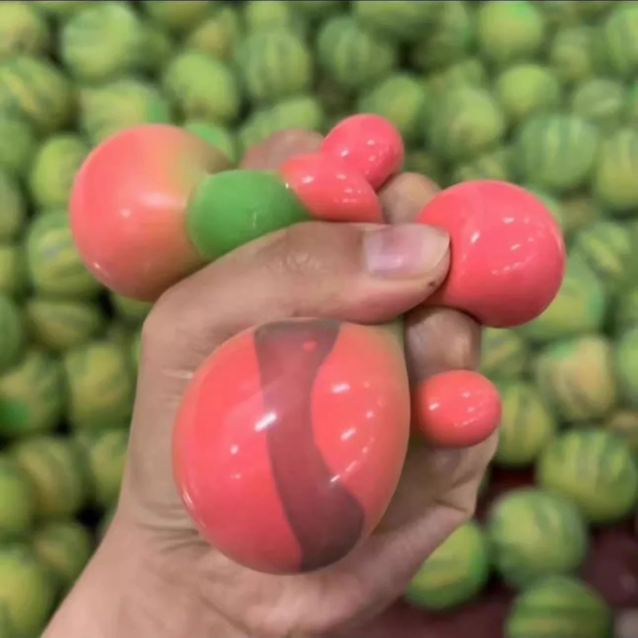 لعبة تخفيف التوتر الإجهاد الإغاثة البطيخ لعبة الضغط مقلد الفاكهة انتعاش بطيء تنفيس الضغط الكرة لعبة ضغط اللعب