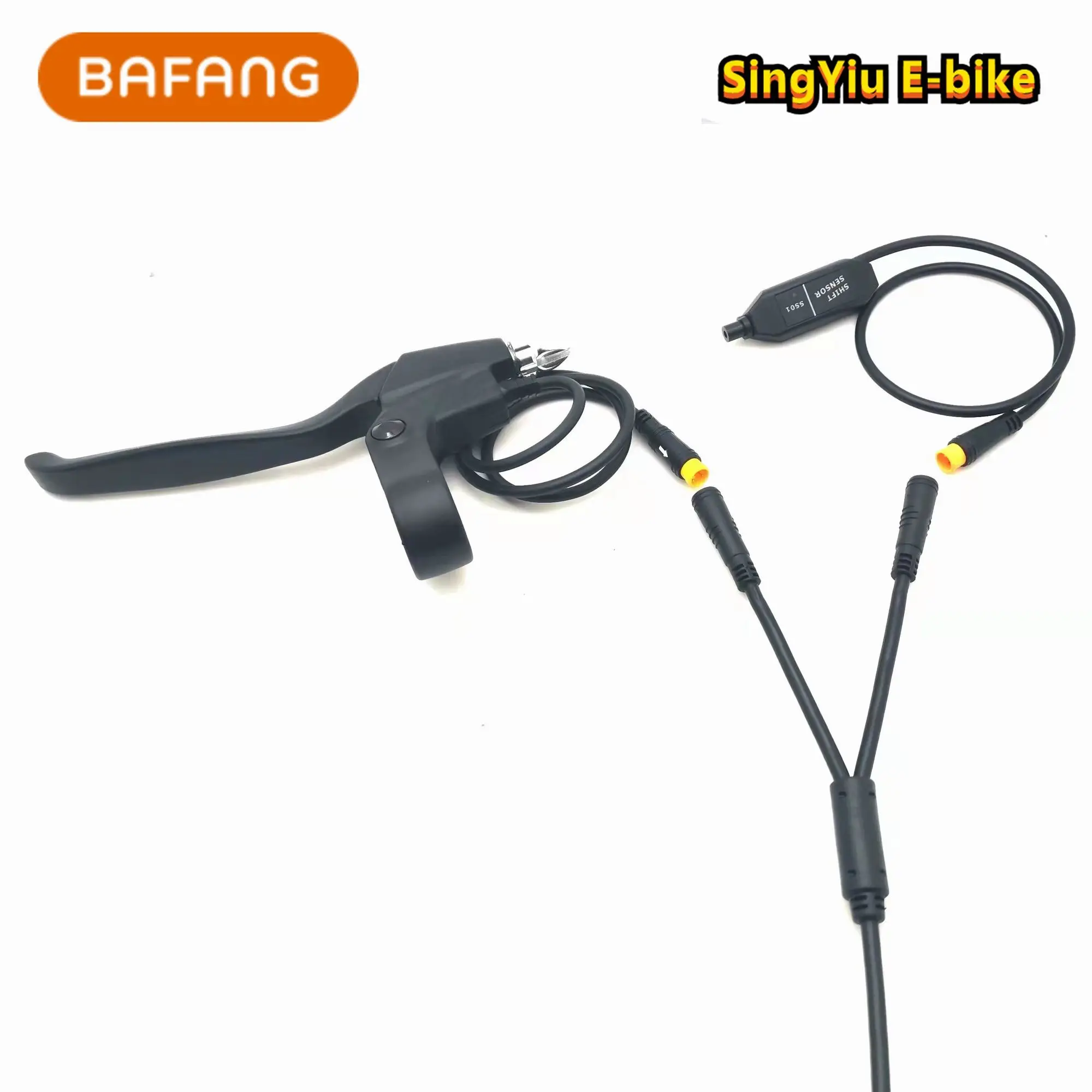 SingYiu Bafang Mid Drive motor torque motor power-off brake Y-shaped line M500 M600 G520 G521 dedicated power-off brake line