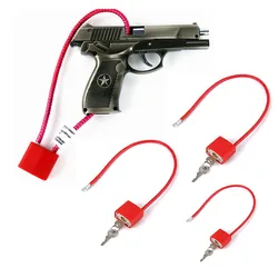 Trigger Lock Zinc Alloy Trigger Code Lock Rifle Key Protection Safety Lock Gun Accessories