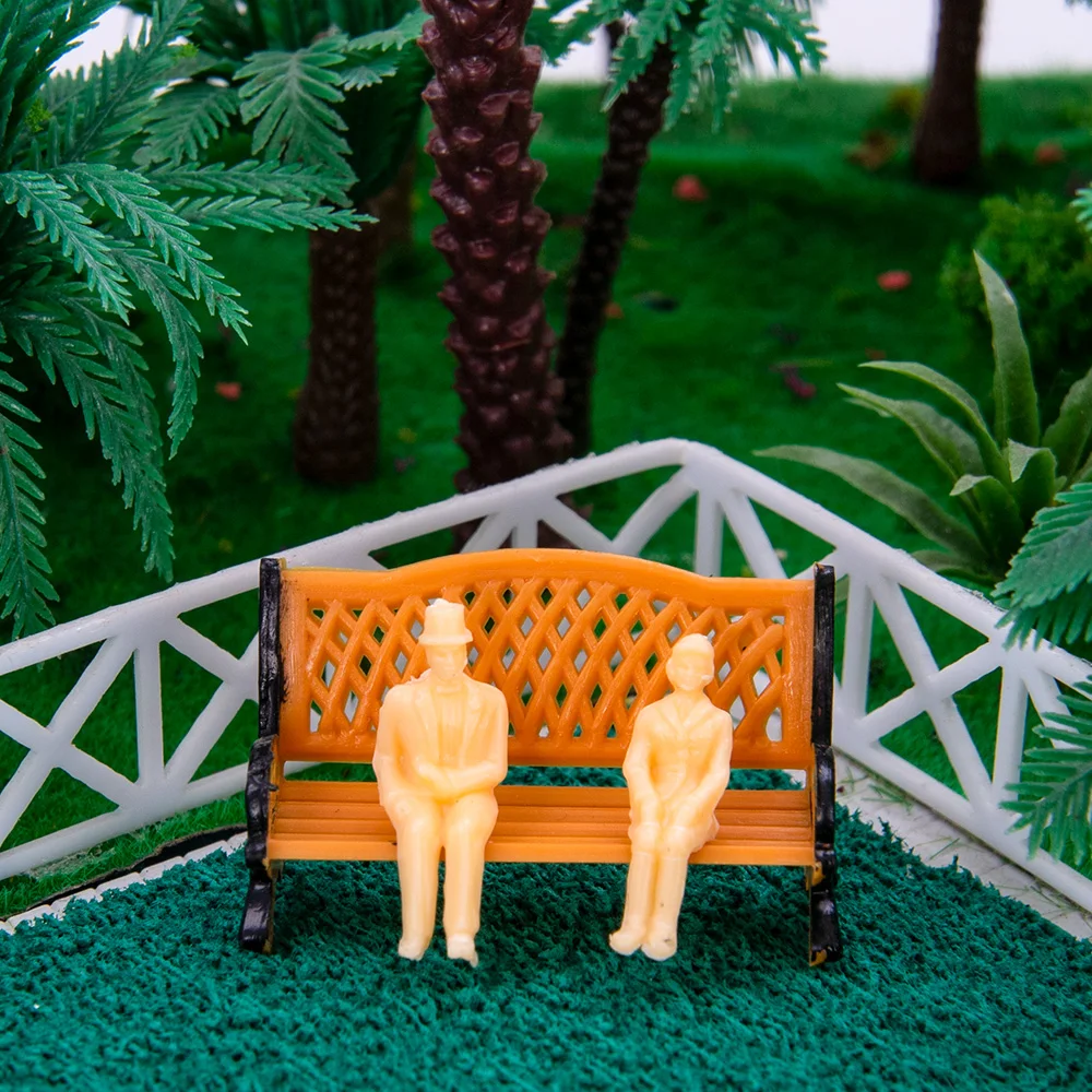 Scale 1:30/42/50 Miniature Skin People Model Figures For Making Sand Table Building Train Scene Layout Diorama Kits 20Pcs