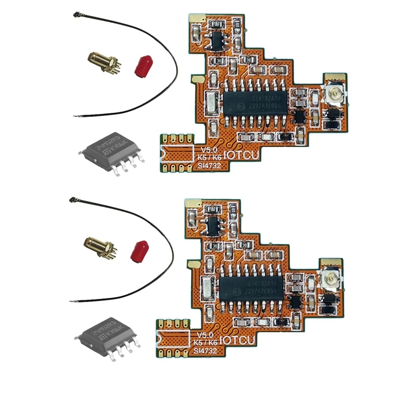 2PCS SI4732 V5.0 FPC Module+2M Chip for Quansheng UV K5 K6 HF Shortwave Full Band Reception/Single Sideband Reception