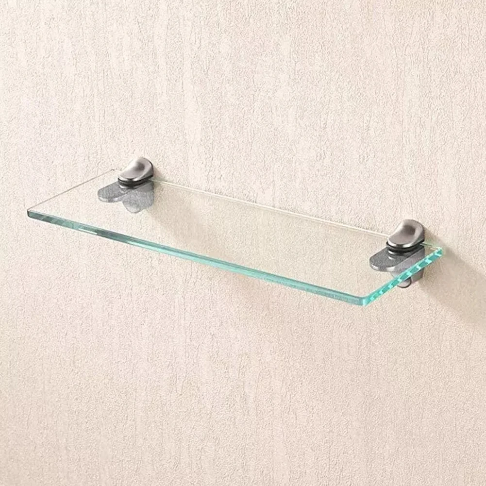 1PCS Glass Shelf Support Adjustable Glass Shelf Bracket Folder Wood Shelf Holder Support Clamp Holder For Glass Shelves