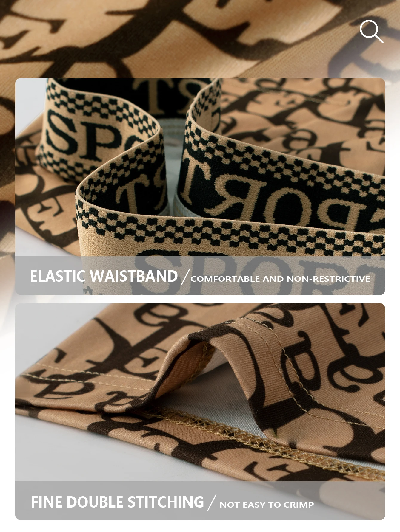 شورت بوكسر بطباعة حروف مخصصة للرجال ، ملابس داخلية عالية الجودة ، مريحة ، ناعمة ، جيدة التهوية ، 3 أزواج