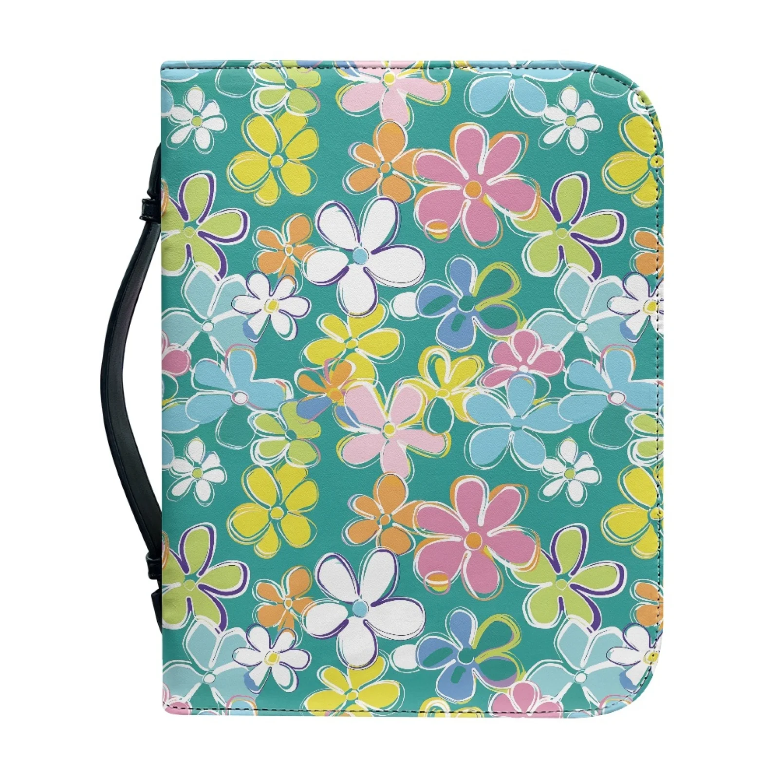 XIXIRIMIDO Pastel Floral Print 2026 New Bible Protector for Women Multifunction Bible Cover
