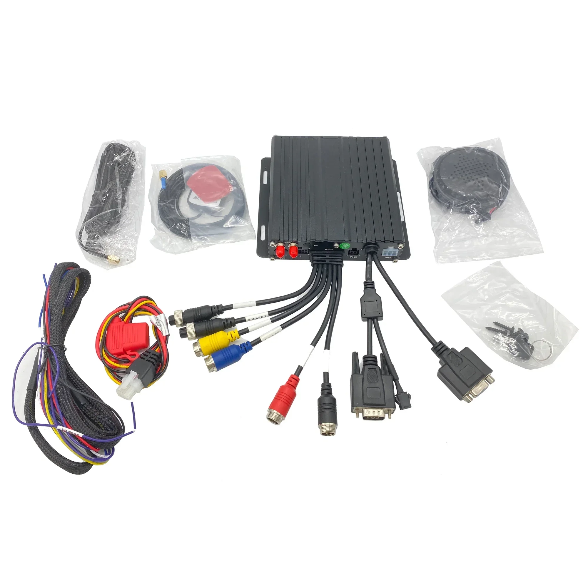 20254 Channel 1080P AI Mobile DVR with GPS 4G WiFi ADAS DMS BSD-Optional Car Black Box Video Recorder 1-Year Warranty