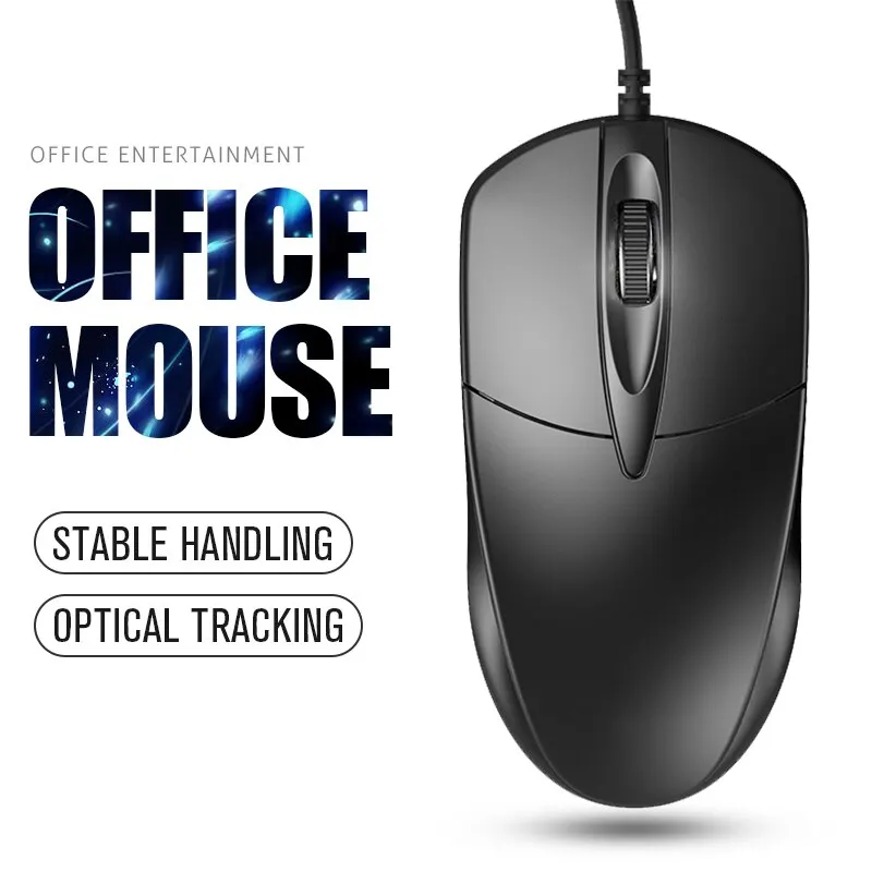 USB Wired Computer Mouse Optical Mouse Gamer PC Laptop Notebook Computer Mouse Mice for Office Home Use