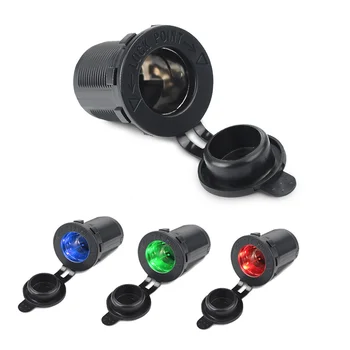 Presa accendisigari per auto Automobile 12V-24V Impermeabile Adattare presa accendisigari per barca marina moto camion RV ATV trattore