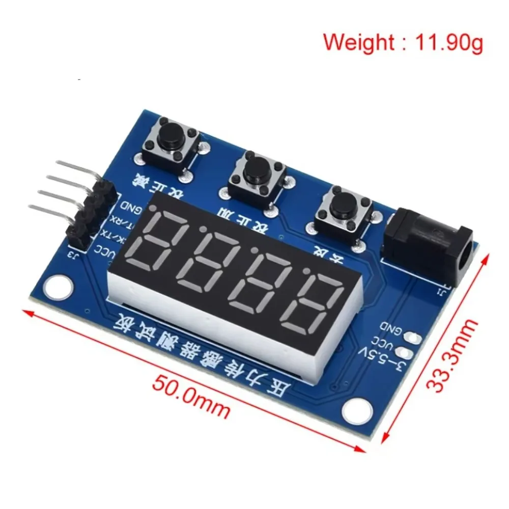 전자 계량용 디지털 디스플레이가 있는 HX711 압력 센서 중량 스케일 모듈